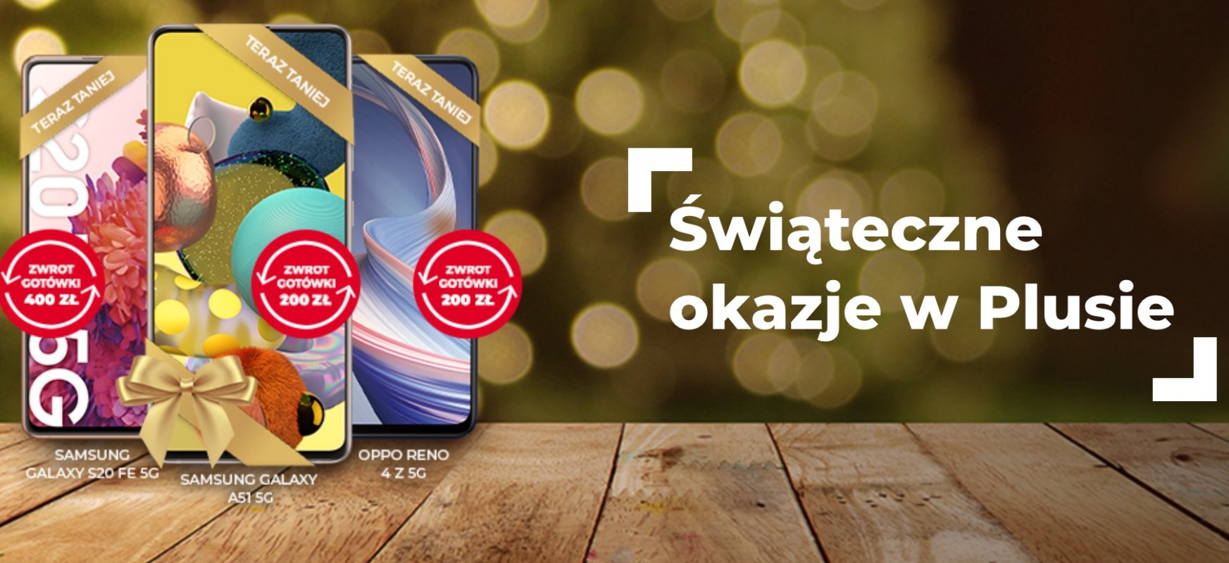 Świąteczne okazje w Plusie. Ruszają promocje na sprzęty i usługi