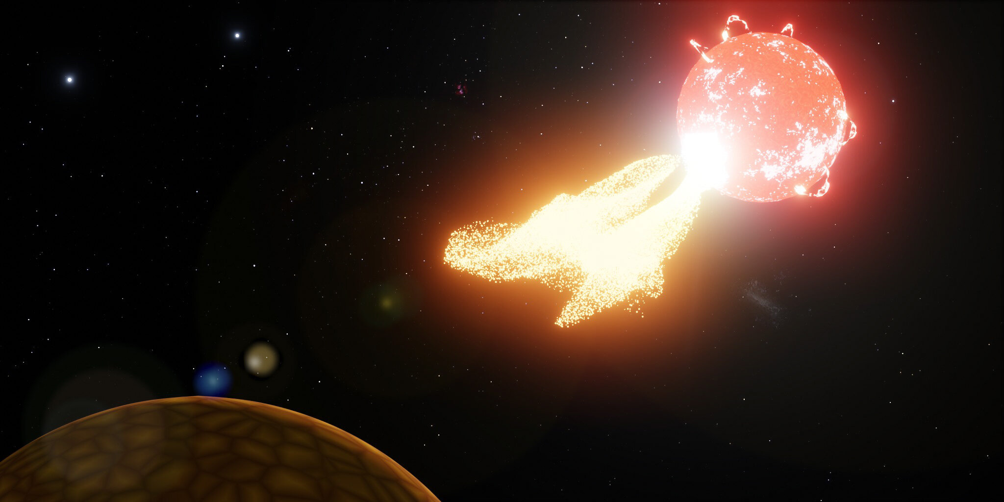 Proxima Centauri naprawdę nie chce życia na pobliskich planetach. To mały, wściekły, czerwony karzeł