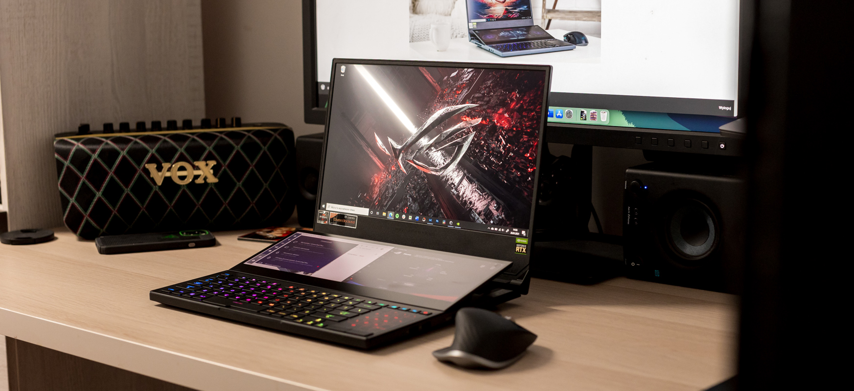 Asus ROG Zephyrus Duo 15 SE z procesorem Ryzen 9 5900HX i grafiką RTX 3080 - recenzja