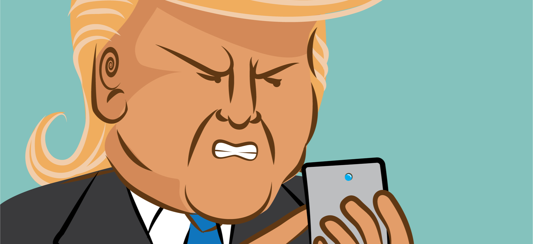 Skończyli z Trumpem. Został zbanowany na Facebooku, Instagramie, Twitterze i Snapchacie