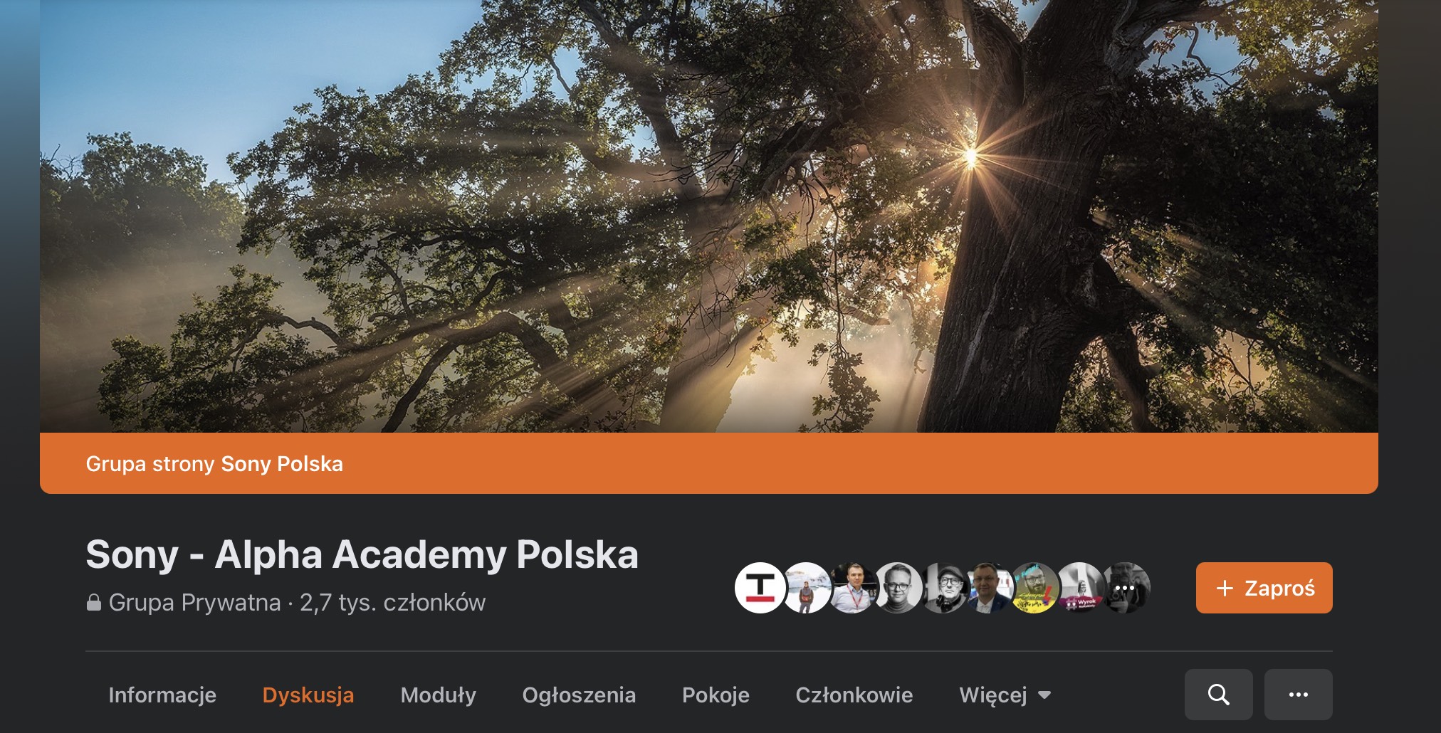 Sony Alpha Academy Polska - grupa fotograficzna na Facebooku class="wp-image-1550300"