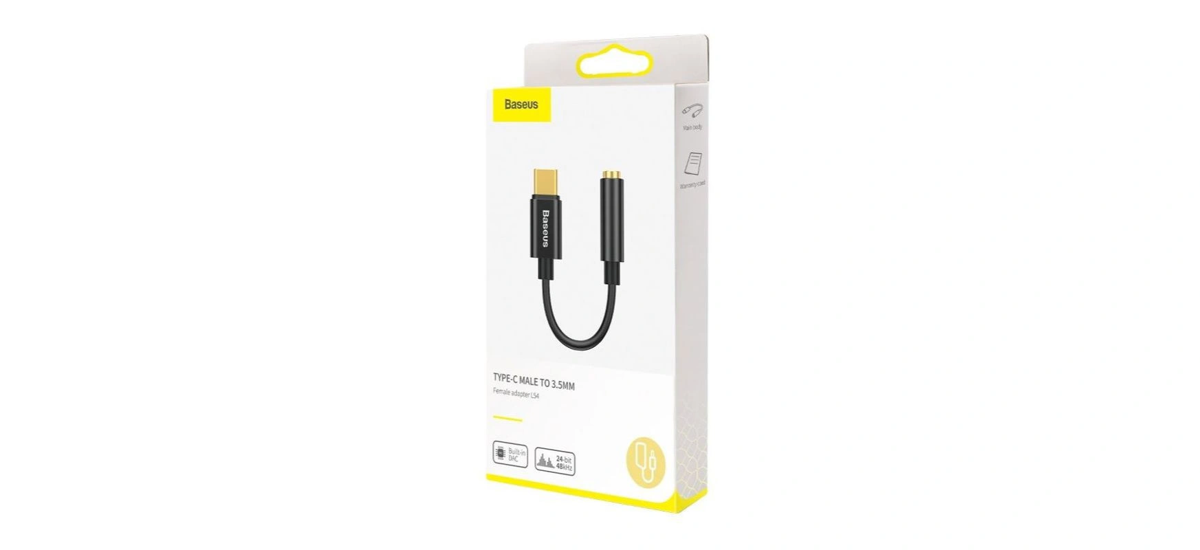 Adapter audio Baseus L54 USB-C + mini jack 3,5 mm za 24,99 zł
