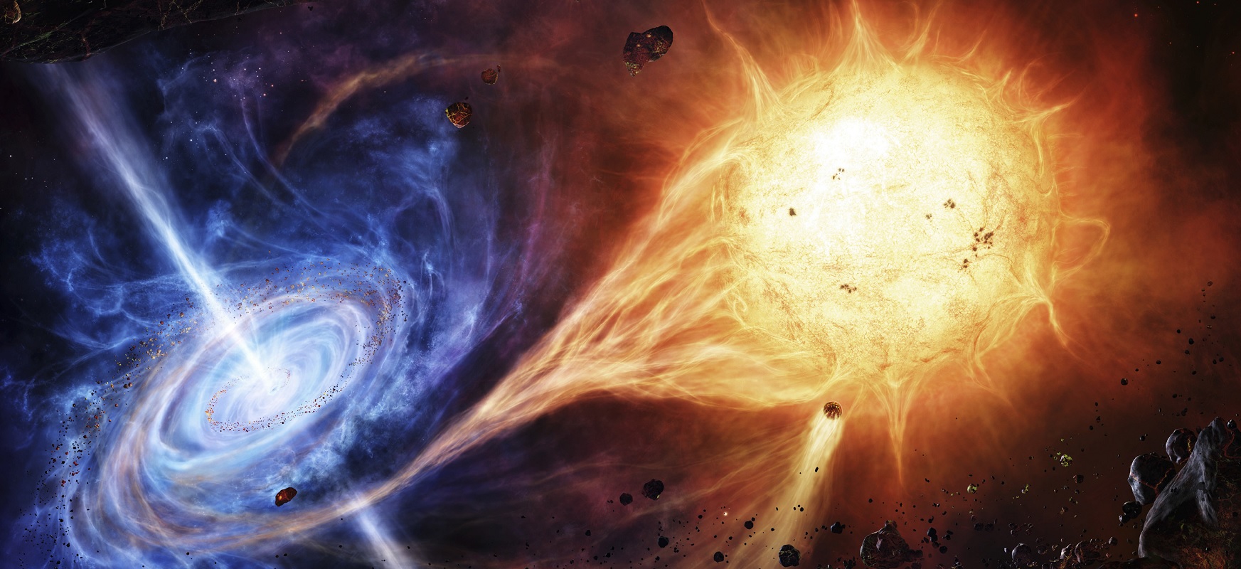 Czarna dziura jak Betelgeza. Ktoś ją mocno przygasił i nikt nie wie kto