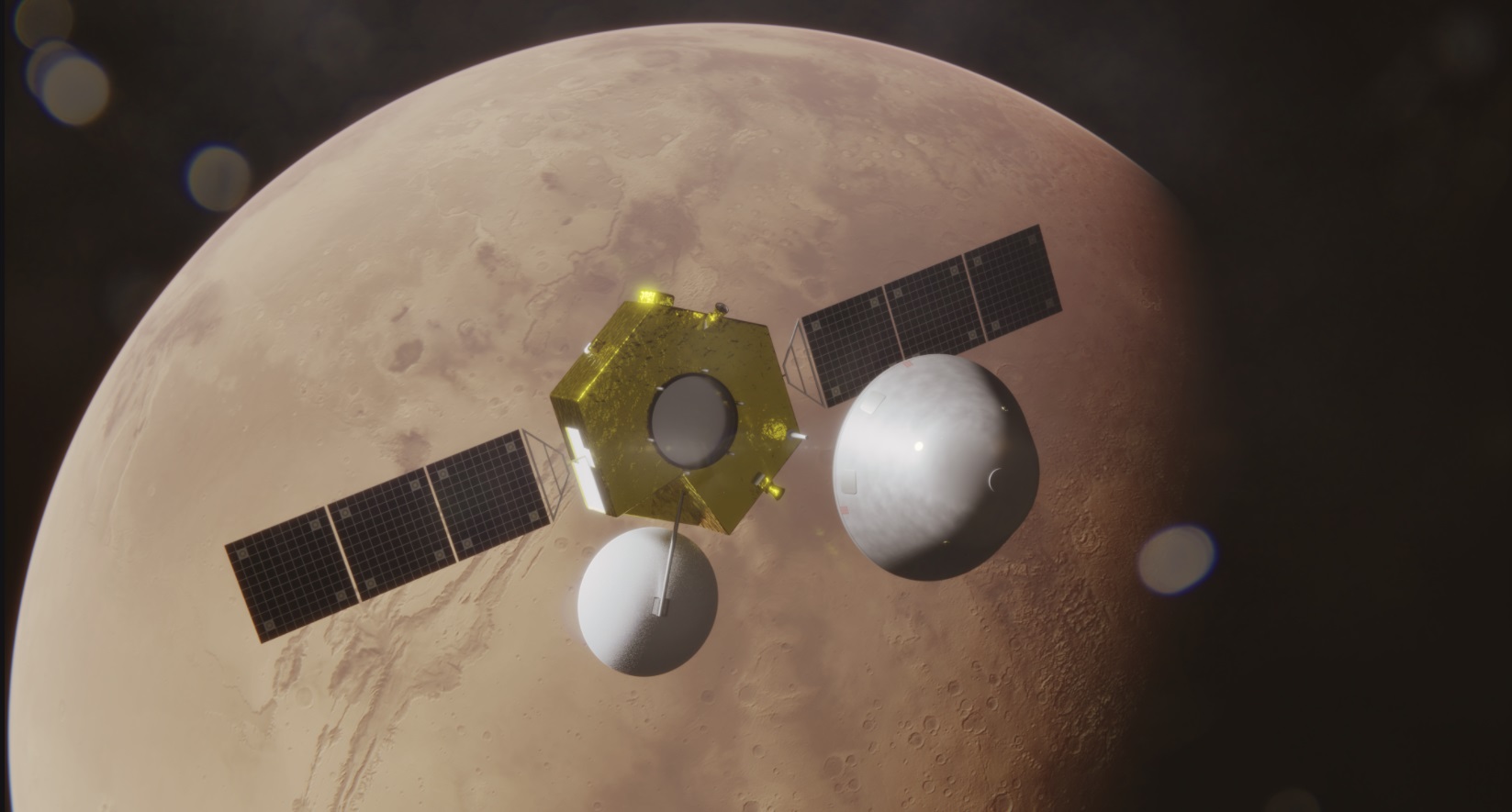 Tianwen-1 na orbicie! Chińska sonda kosmiczna powtórzyła sukces arabskiej sondy Hope