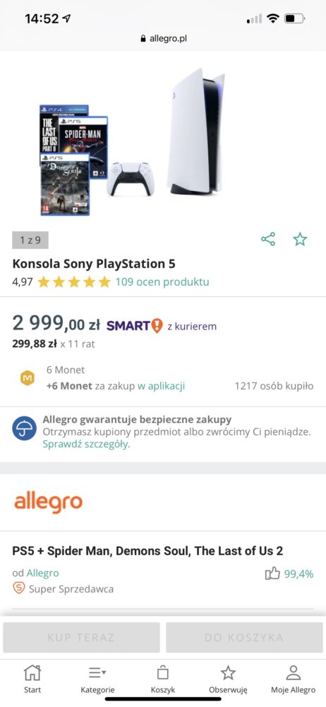 playstation 5 aukcja allegro kup teraz ps5 gdzie kupic class="wp-image-1597703"