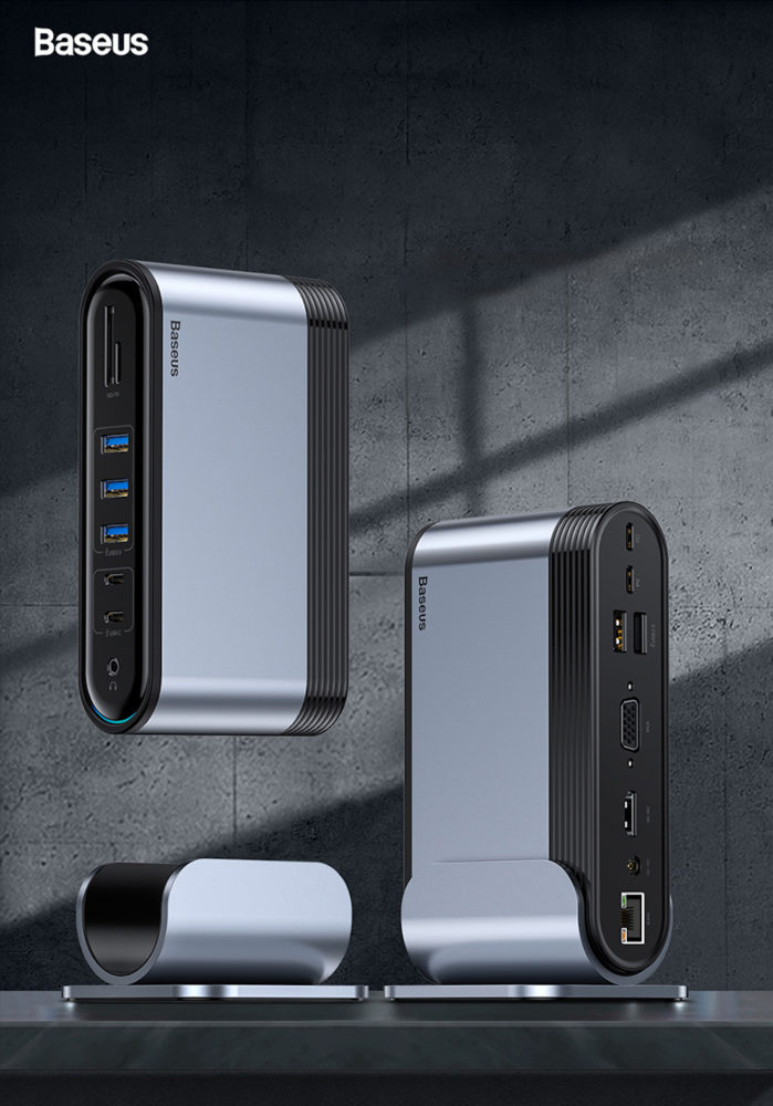 Stacja dokująca Baseus Working Station, HUB USB-C 16w1 dock class="wp-image-1611599"
