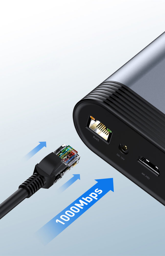 Stacja dokująca Baseus Working Station, HUB USB-C 16w1 dock class="wp-image-1611608"