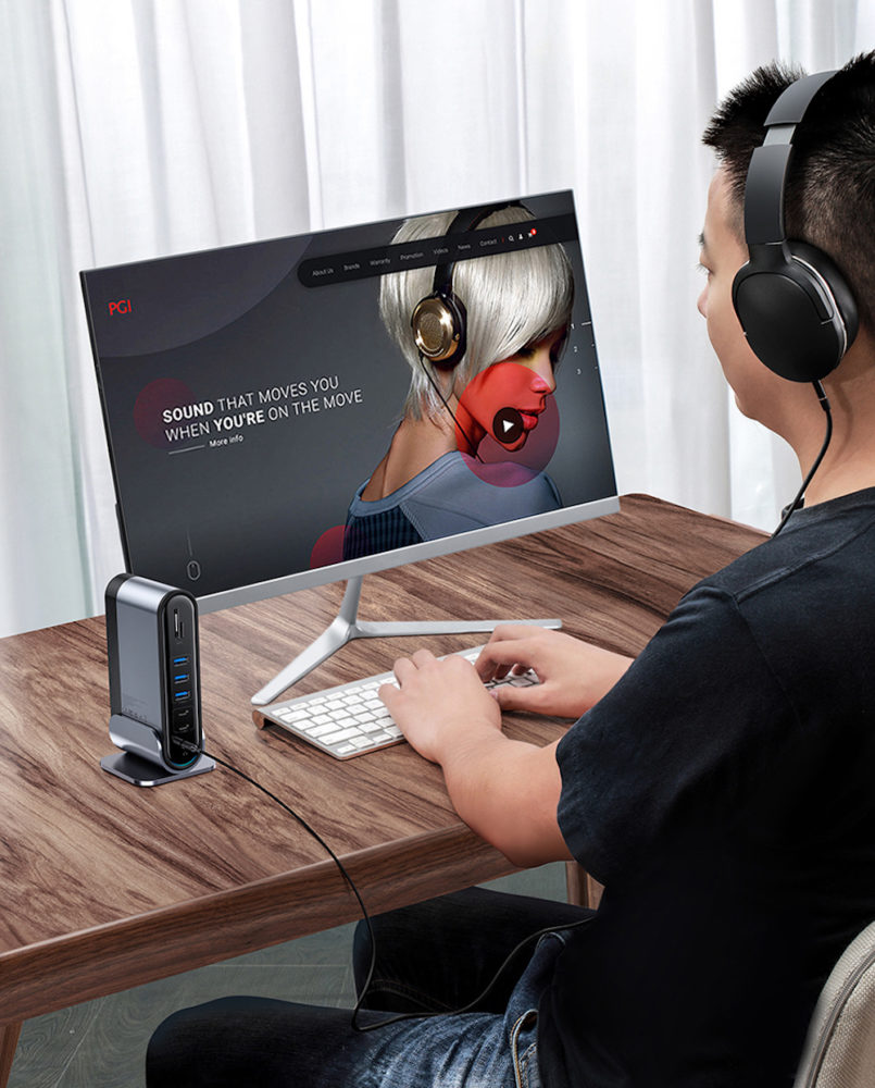 Stacja dokująca Baseus Working Station, HUB USB-C 16w1 dock class="wp-image-1611611"