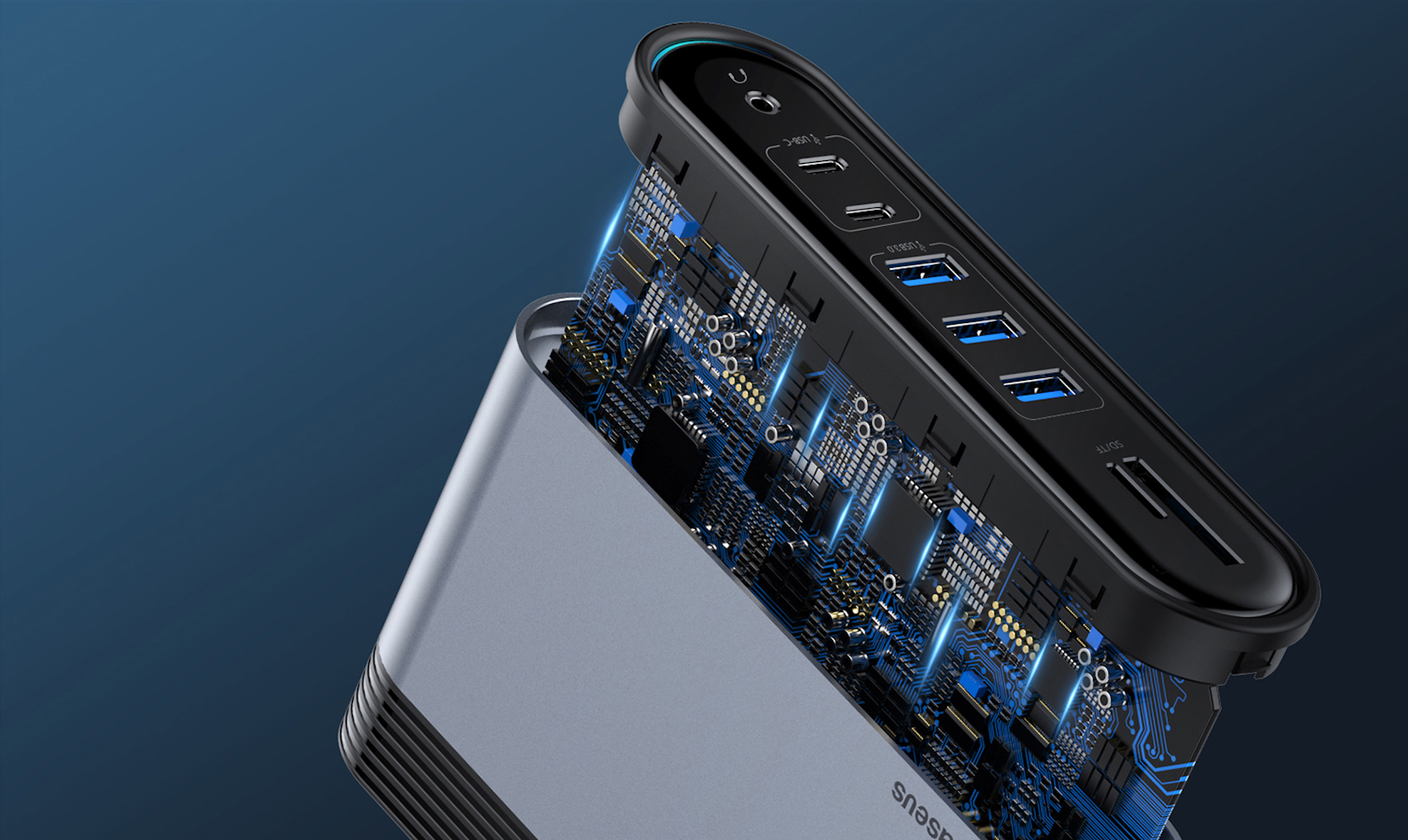 Stacja dokująca Baseus Working Station, HUB USB-C 16w1 dock