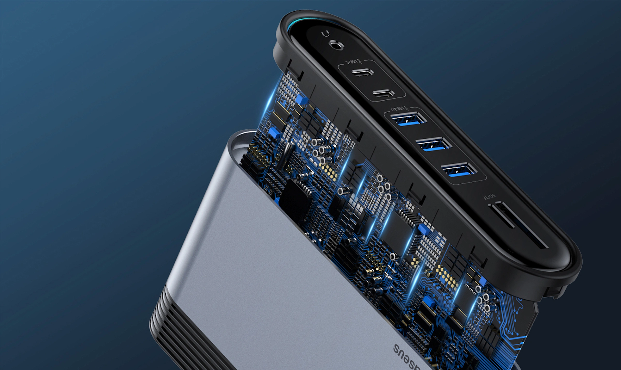 Stacja dokująca Baseus Working Station, HUB USB-C 16w1 dock