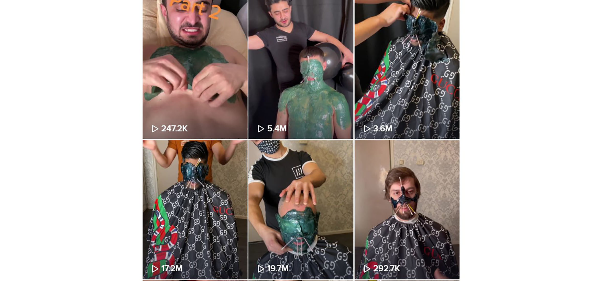 tiktok gorący wosk