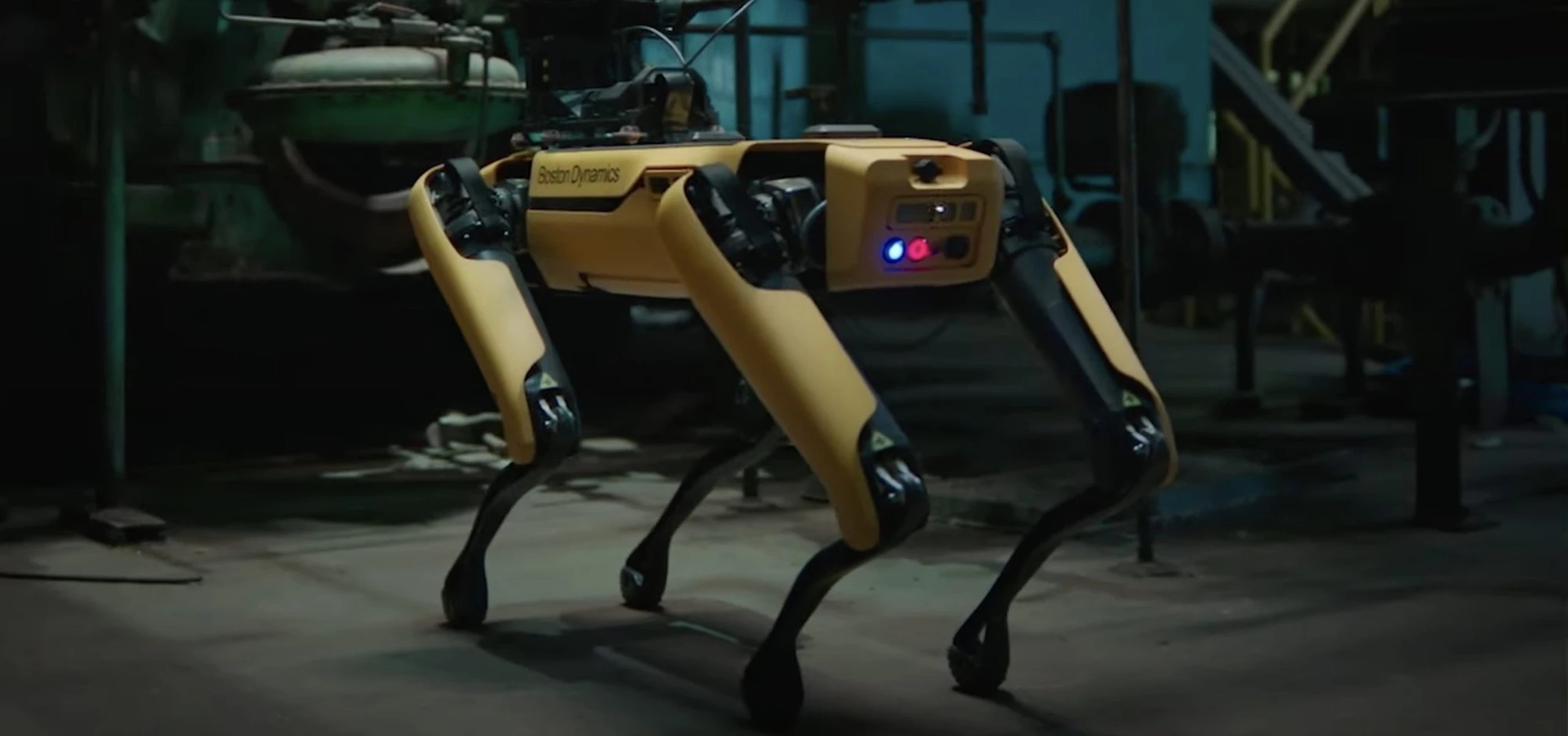 Stary robo-pies nauczył się nowych sztuczek
