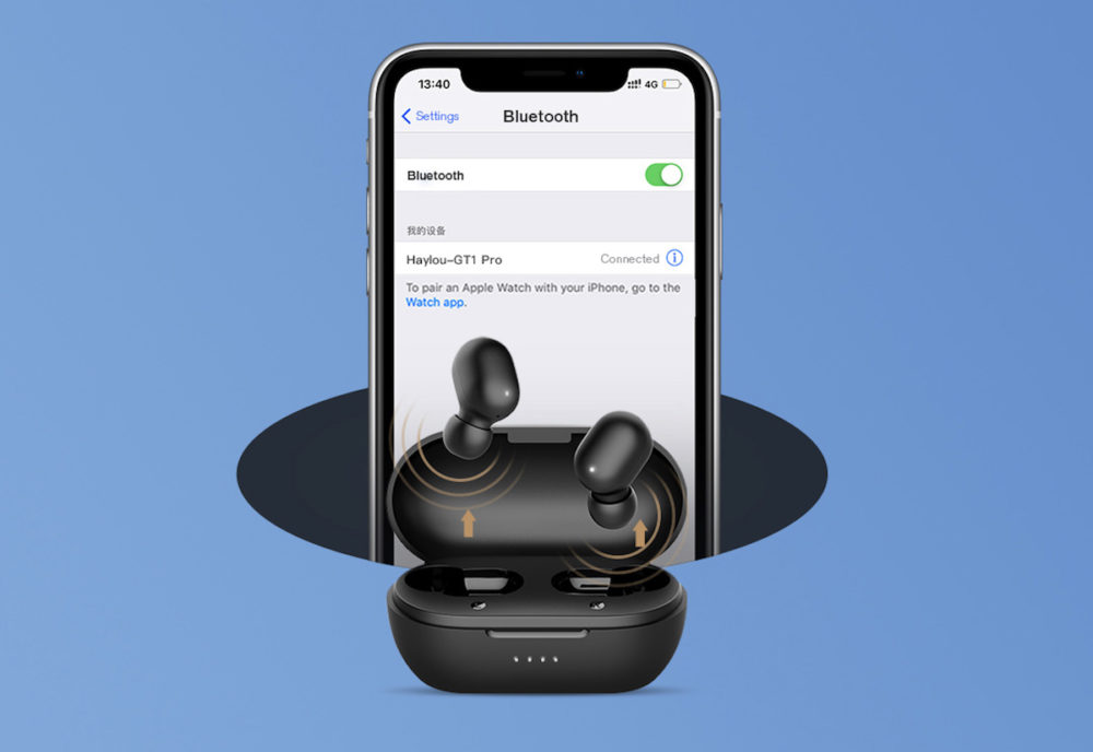 Haylou GT1 Pro sluchawki bezprzewodowe bluetooth tanie sklep spidersweb class="wp-image-1635699"
