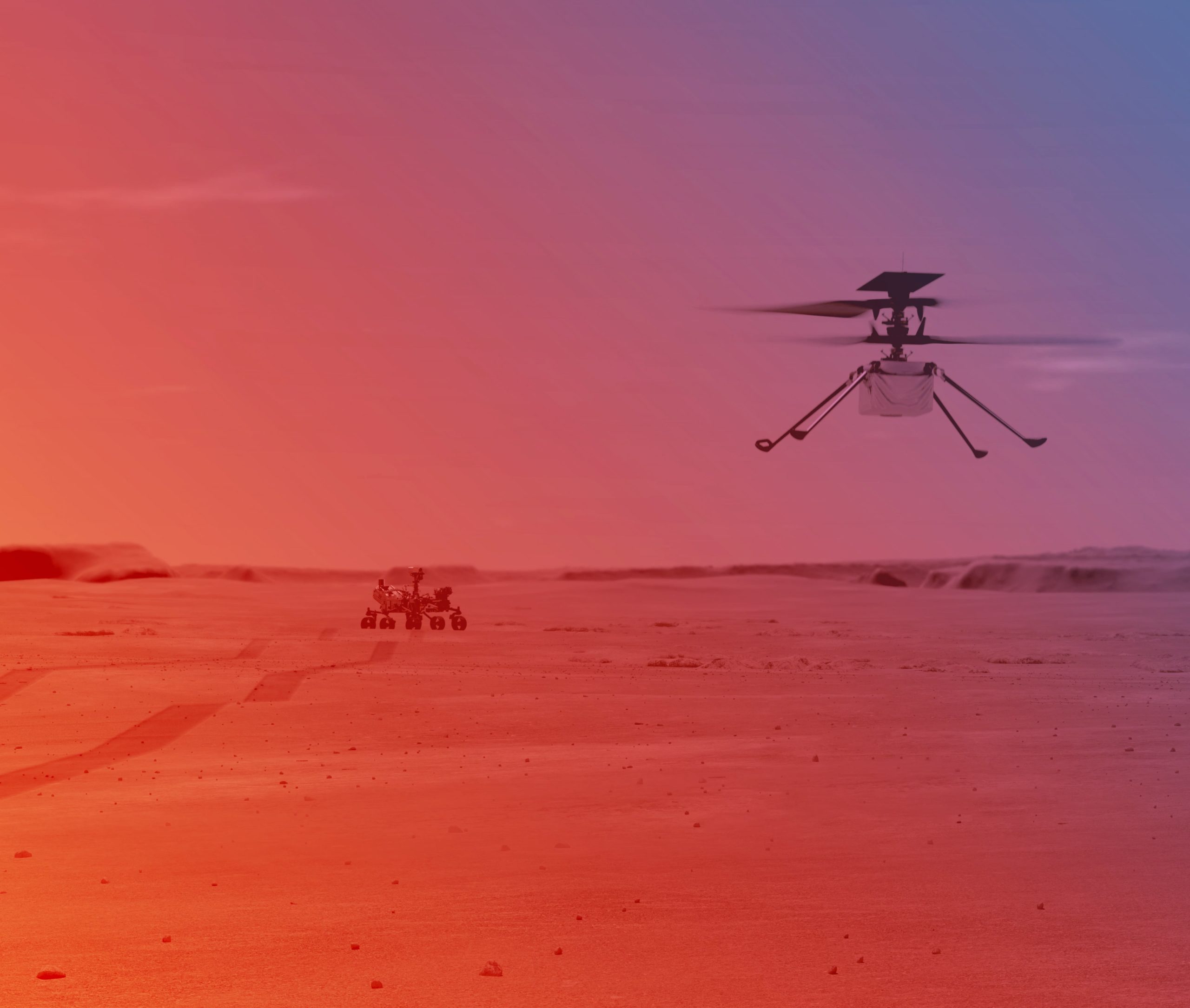 Oto pierwsze lądowisko na Marsie. To stąd w historyczny lot wystartuje helikopter Ingenuity