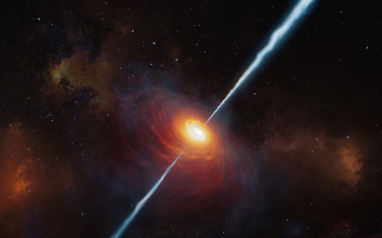 Tak daleko dżetów radiowych astronomowie jeszcze nie oglądali. To absolutny rekordzista
