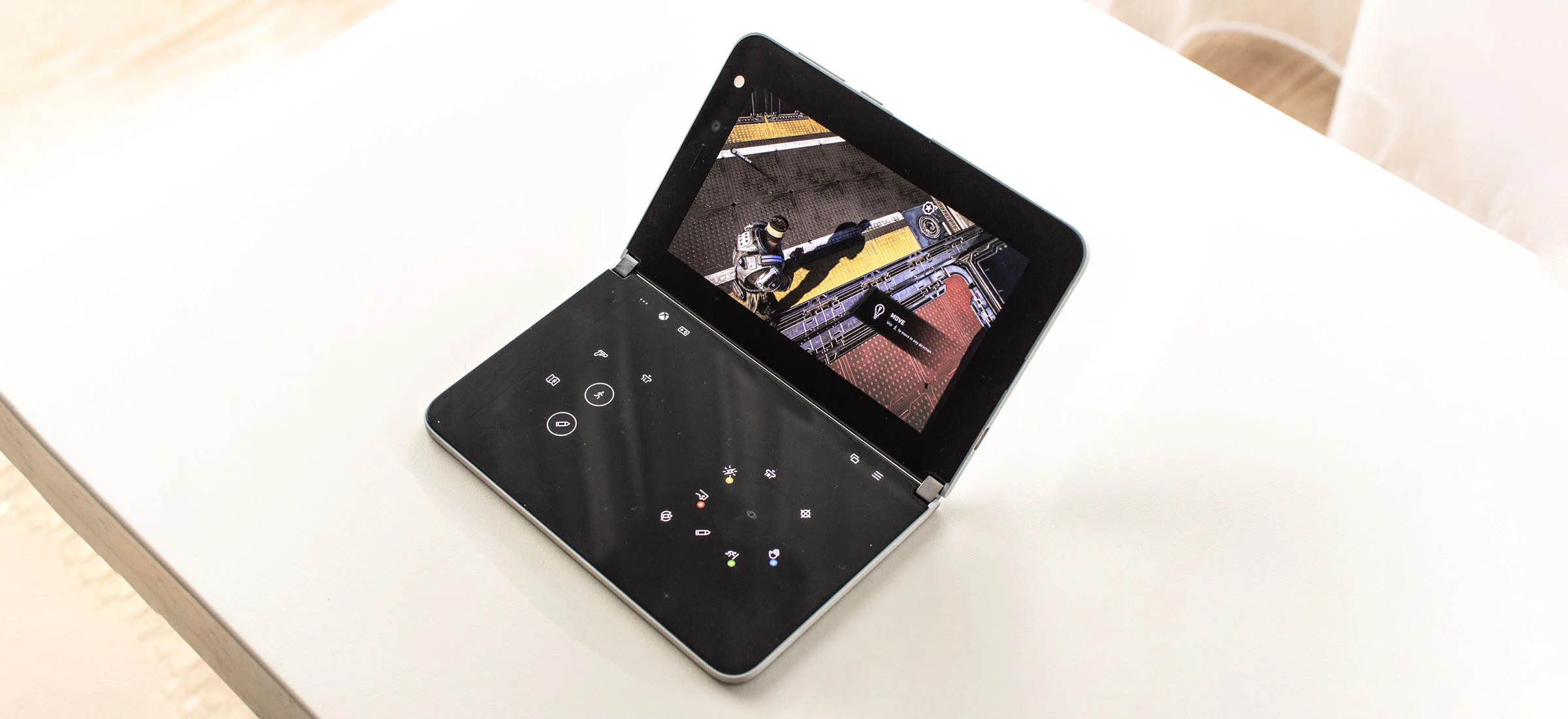 surface duo gamepad gry