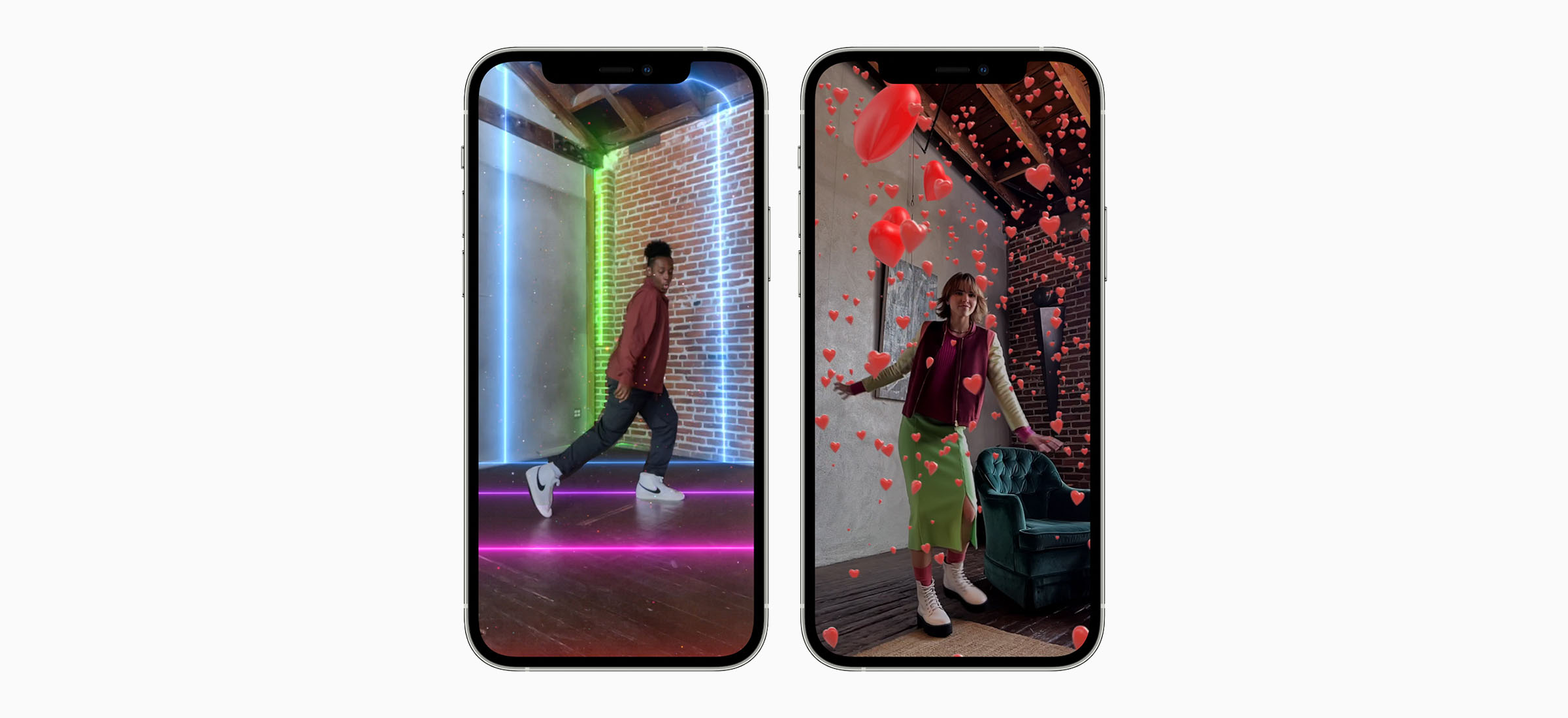 apple clips efekty ar