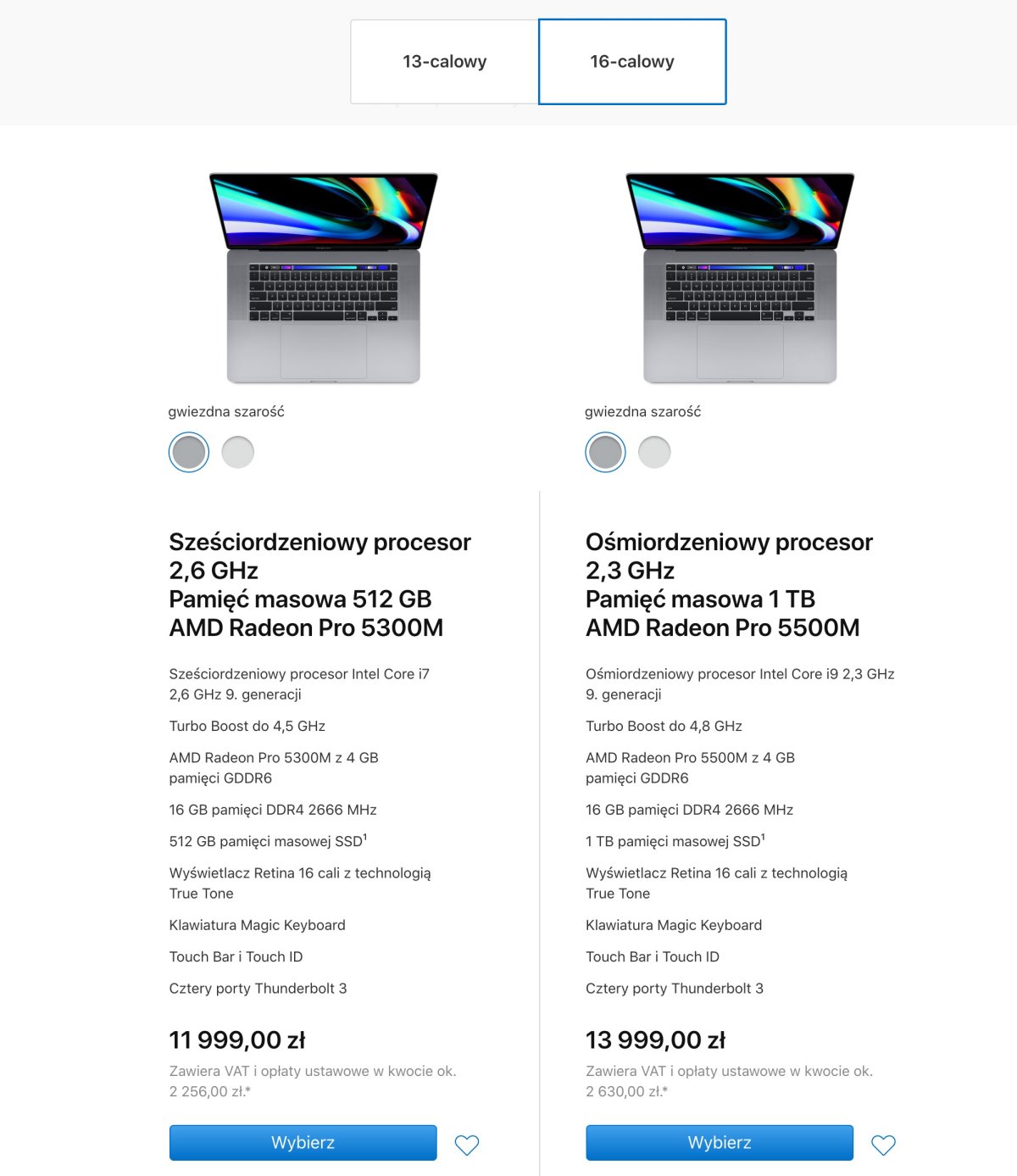 MacBook Pro 16 - czy warto? Nie warto. class="wp-image-1681152"