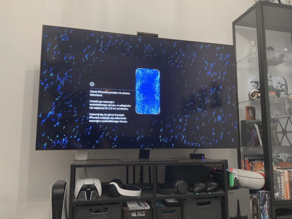 apple tv kalibracja wyrownanie kolorow tvOS 14.5 iphone face id 2