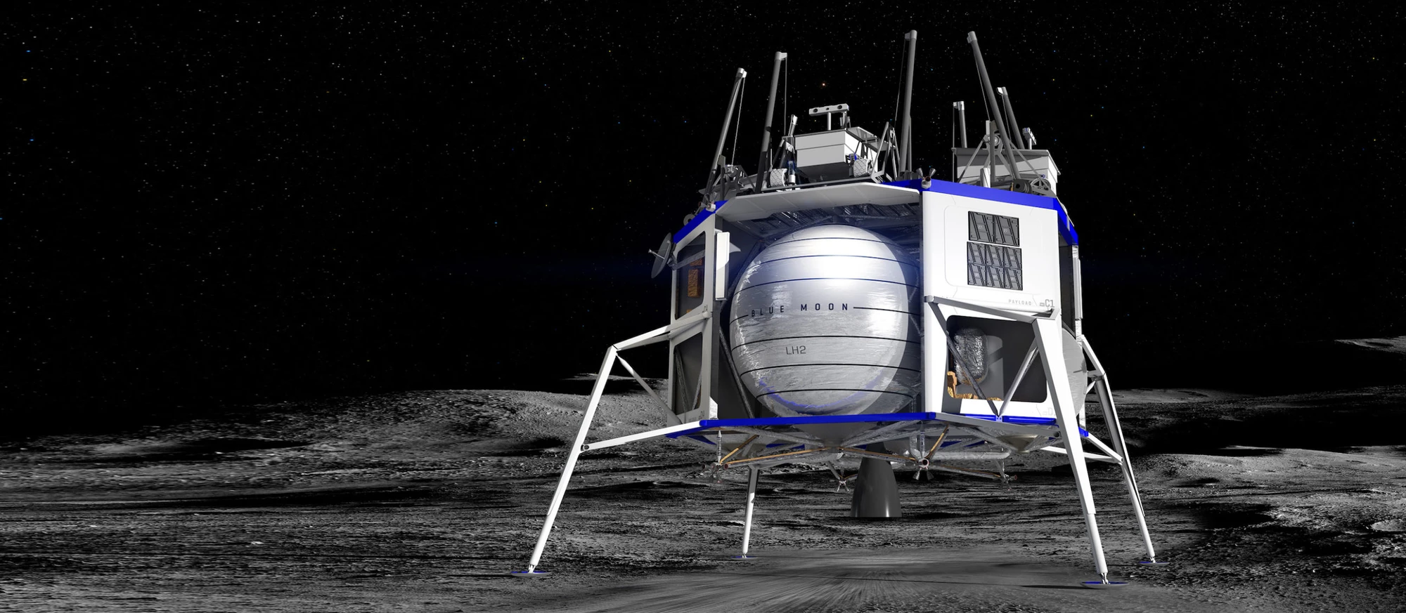 lądownik księżycowy blue origin