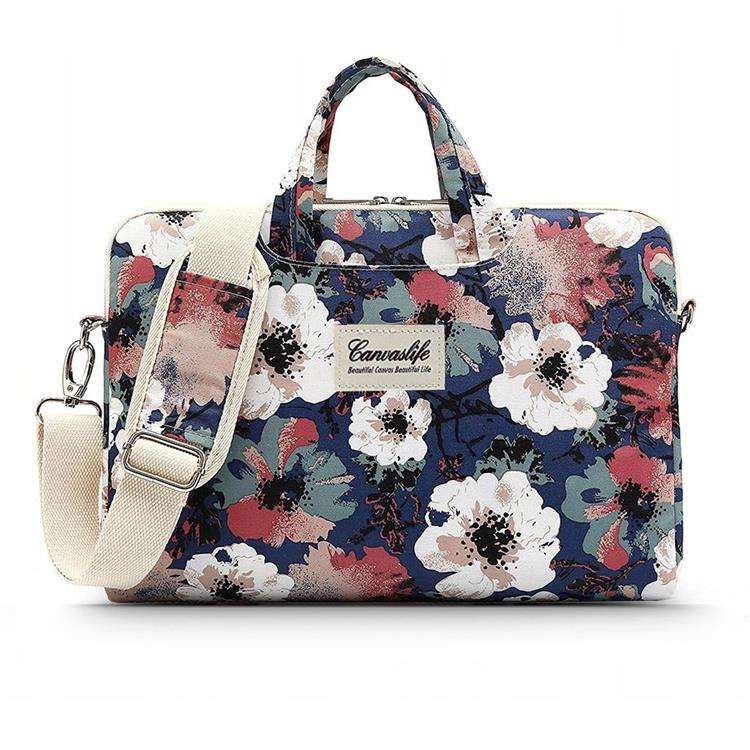 Torba Canvaslife Briefcase Laptop Blue Camellia 1 class="wp-image-1676592" 