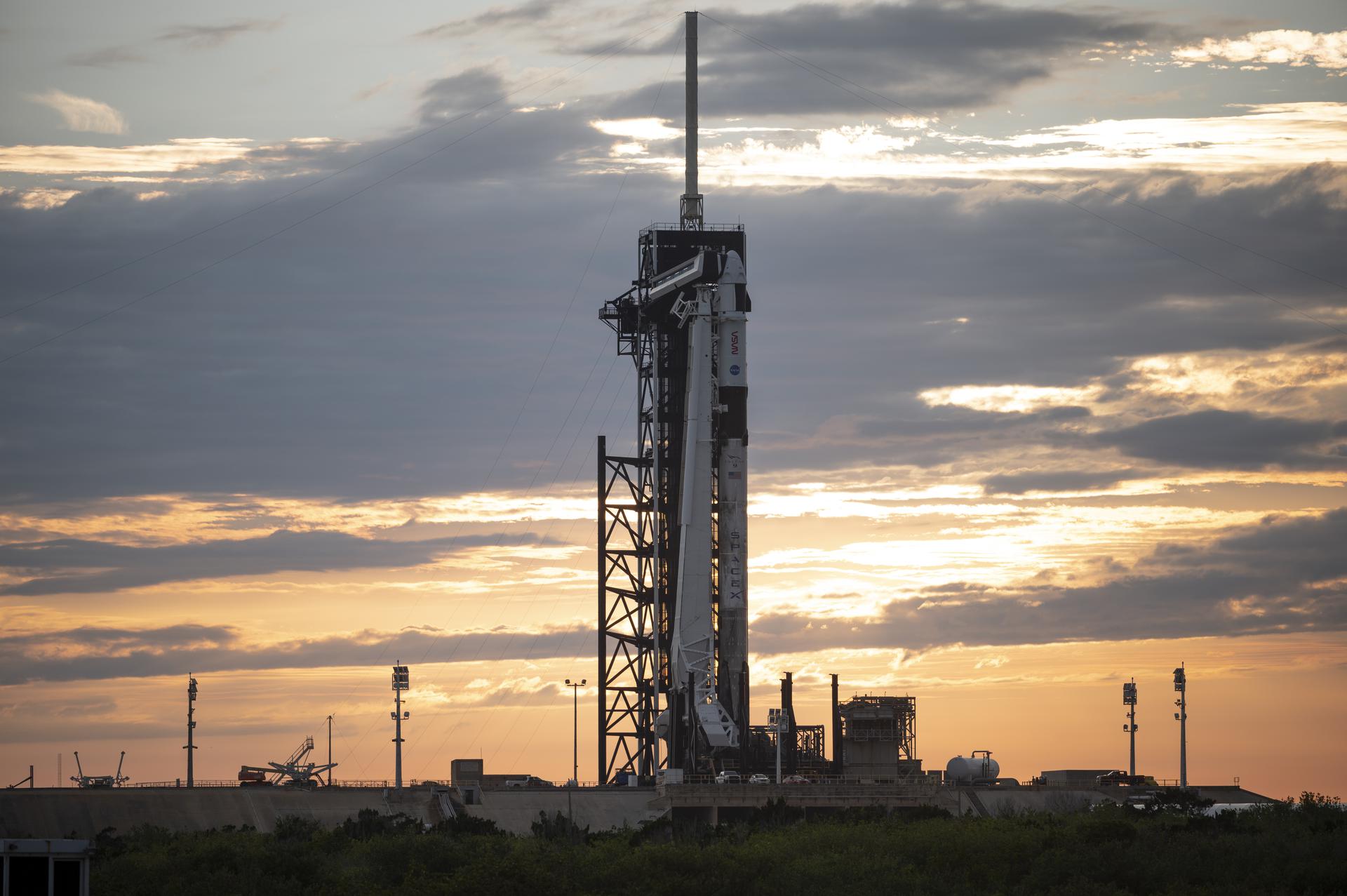 Crew Dragon leci do ISS już o 11:49. Na żywo