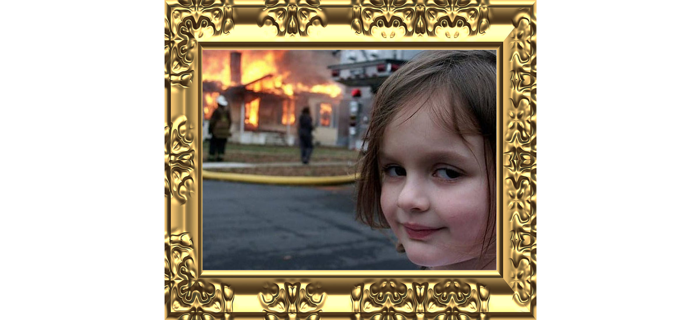 disaster girl mem nft