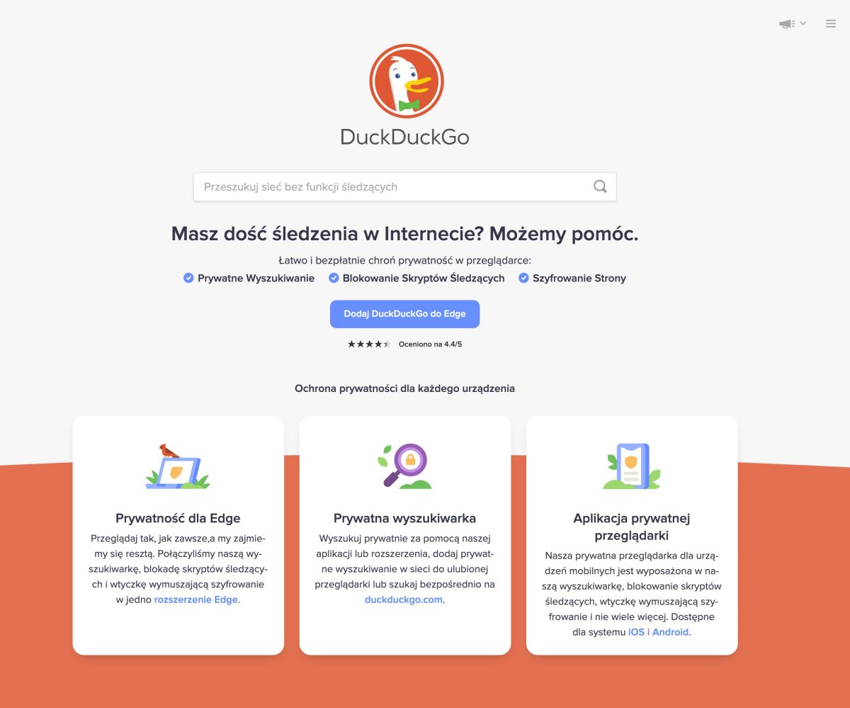 DuckDuckGo - co to?