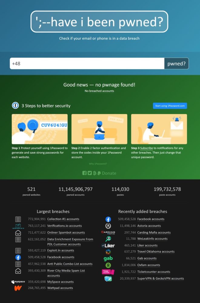 haveibeenpwned facebook wyciek numery telefonow class="wp-image-1654542"