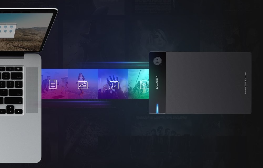 Obudowa zewnętrzna dysku HDD 3,5 UGREEN SATA USB 3.0 2 class="wp-image-1656483"