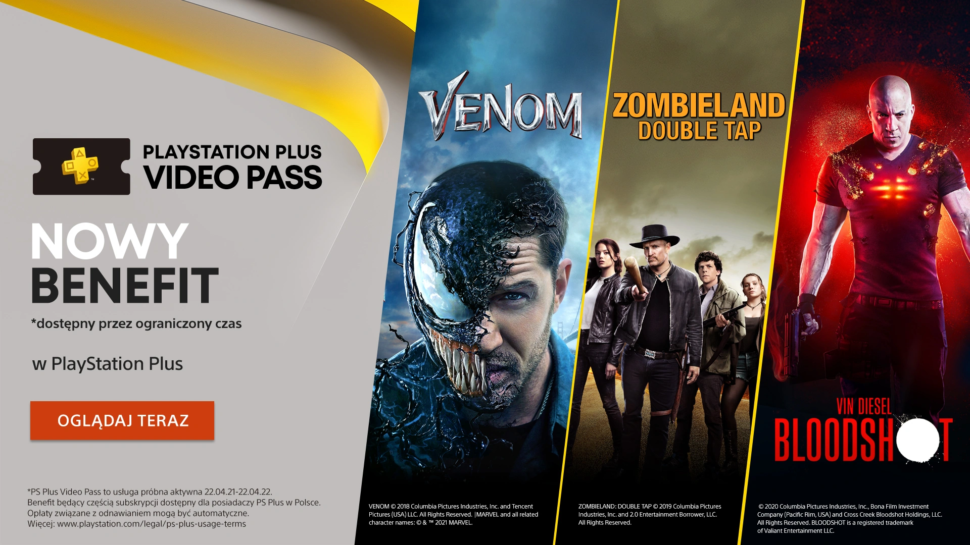 Tylko w Polsce: PlayStation Plus Video Pass, czyli filmy i seriale w ramach PS Plus