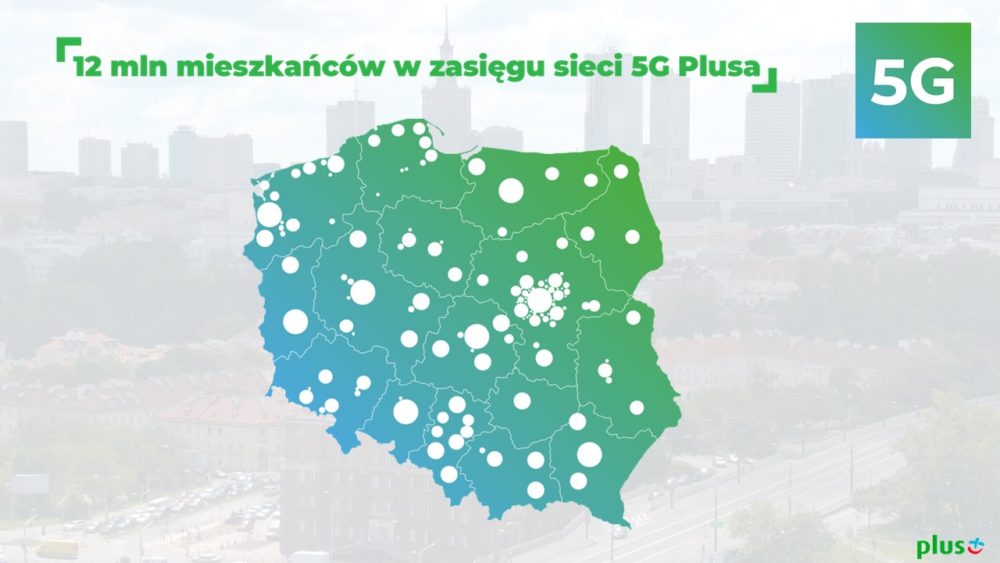 5G w Plusie zasięg