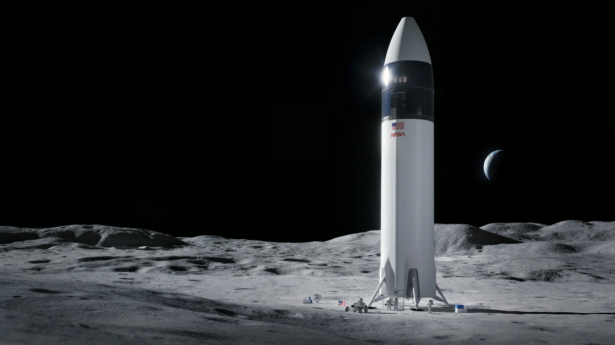 NASA: załogowe lądowanie na Księżycu to będzie ruletka