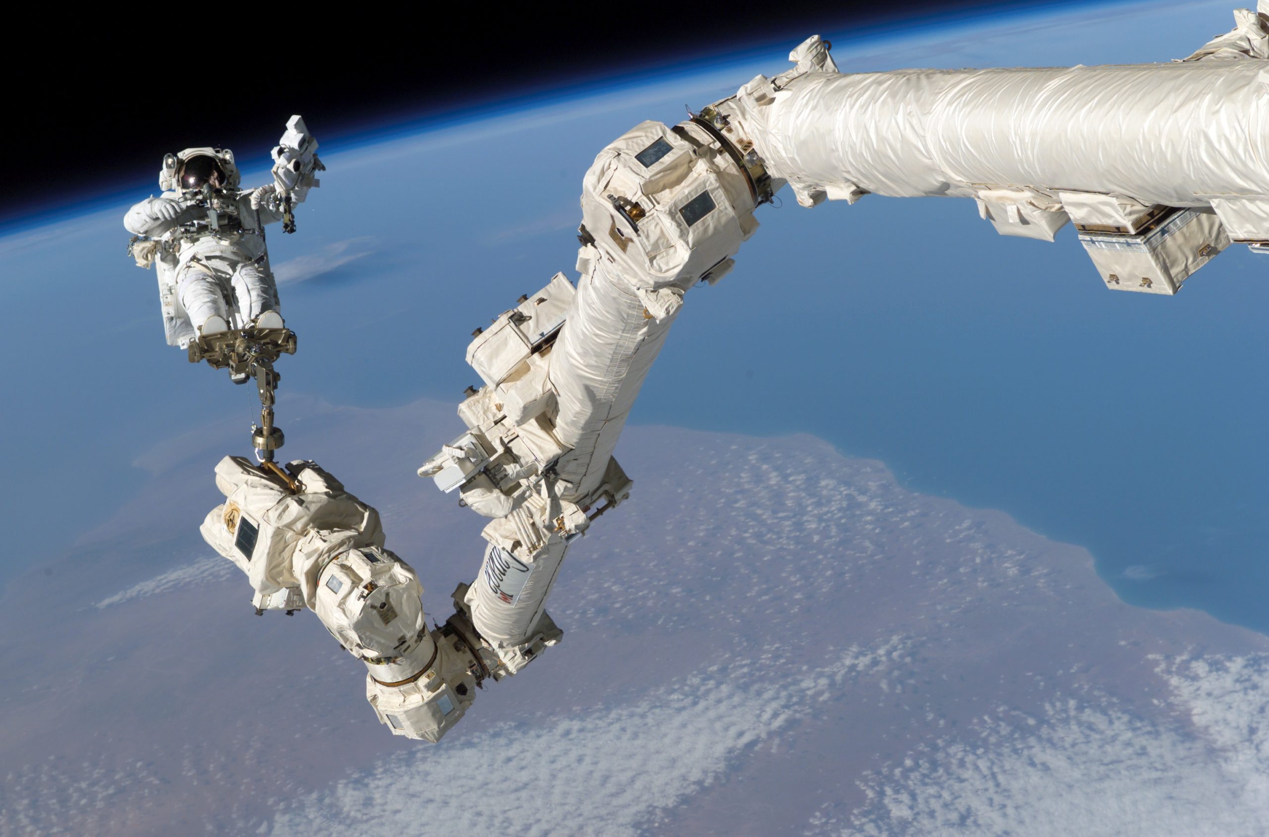canadarm ramie robotyczne iss