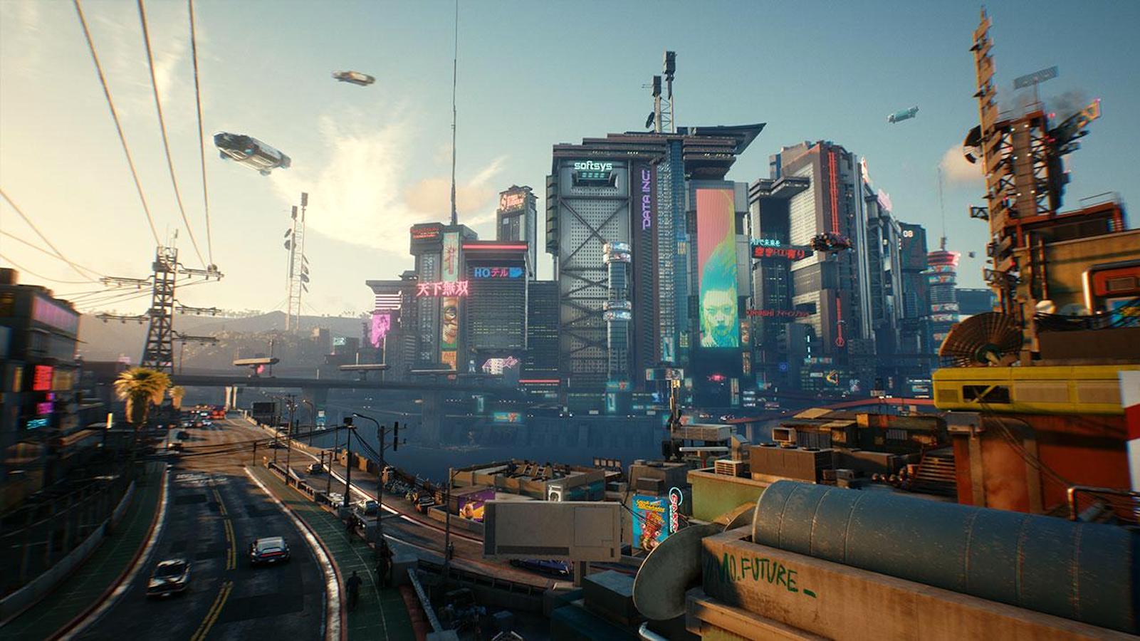 Fan stworzył piękne wideo o Night City w Cyberpunk 2077