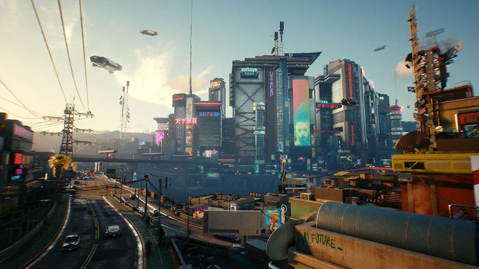 Fan stworzył piękne wideo o Night City w Cyberpunk 2077