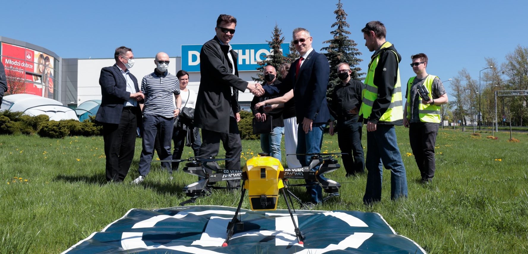 transport dronami