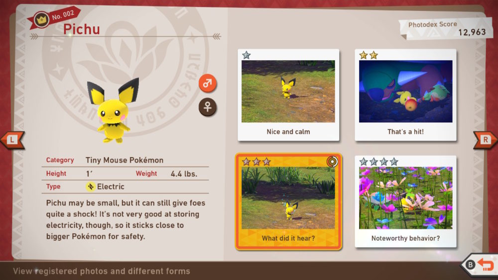 Cztery zdjęcia, jeden Pokemon