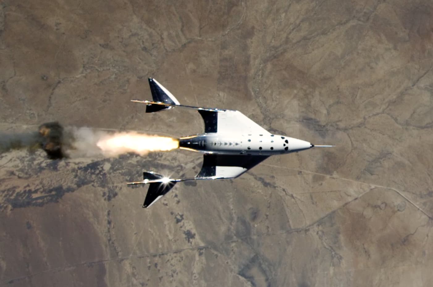 Virgin Galactic wykonał lot w kosmos. To znaczy w amerykański kosmos