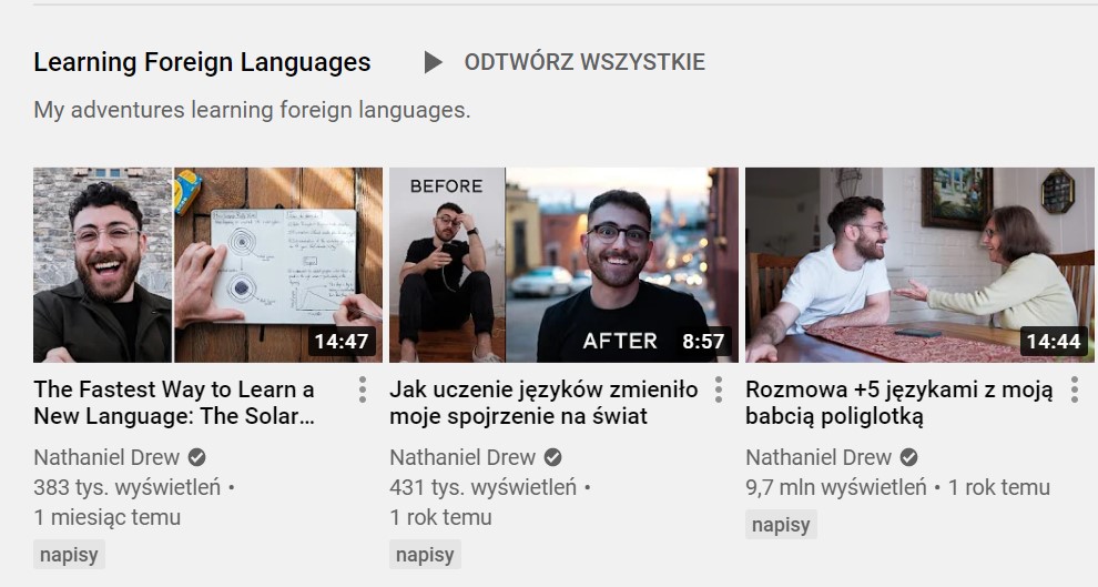 Nowość w YouTube - automatyczne tłumaczenie tytułów. class="wp-image-1695498"