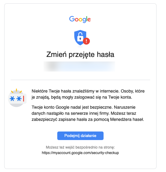 Przeglądarka Google Chrome mówi: zmień przejęte hasła class="wp-image-1710903"