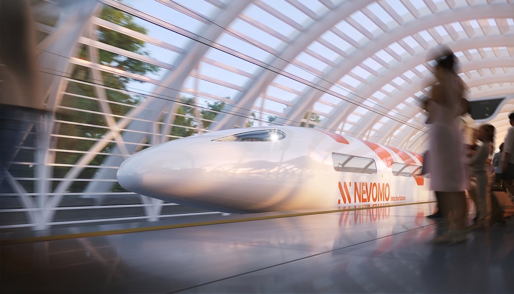 Zwykły tor, a pociąg się unosi i może pędzić 550 km/h. Polacy przetestowali kolej przyszłości