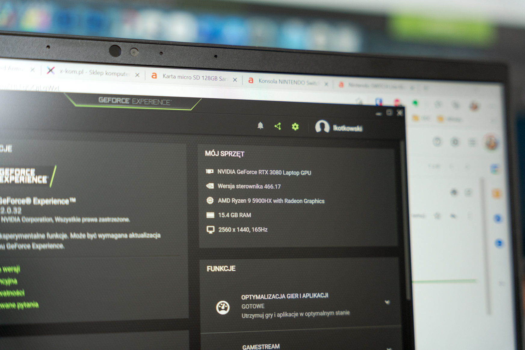 Razer Blade 14 AMD Ryzen specyfikacja. class="wp-image-1747611"
