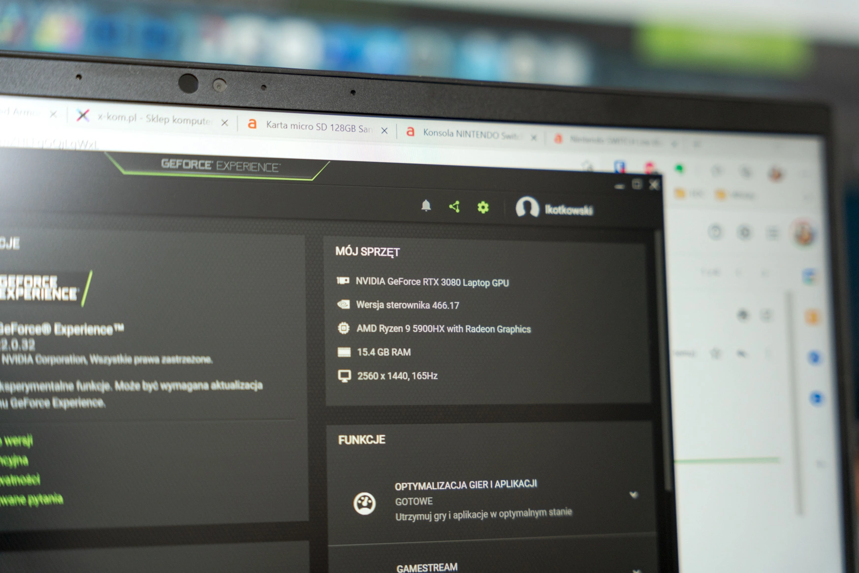 Razer Blade 14 AMD Ryzen specyfikacja. class="wp-image-1747611"