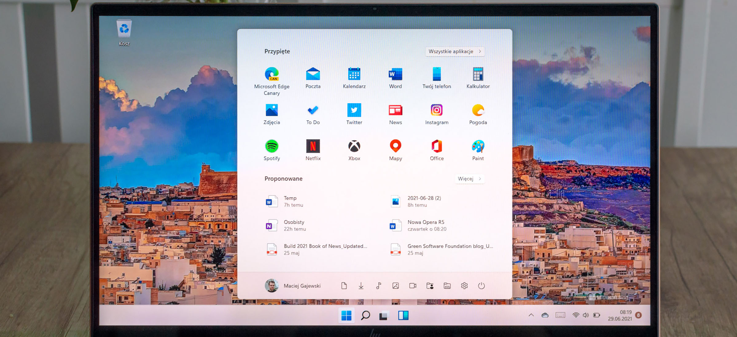 windows 11 dynamiczne odświeżanie
