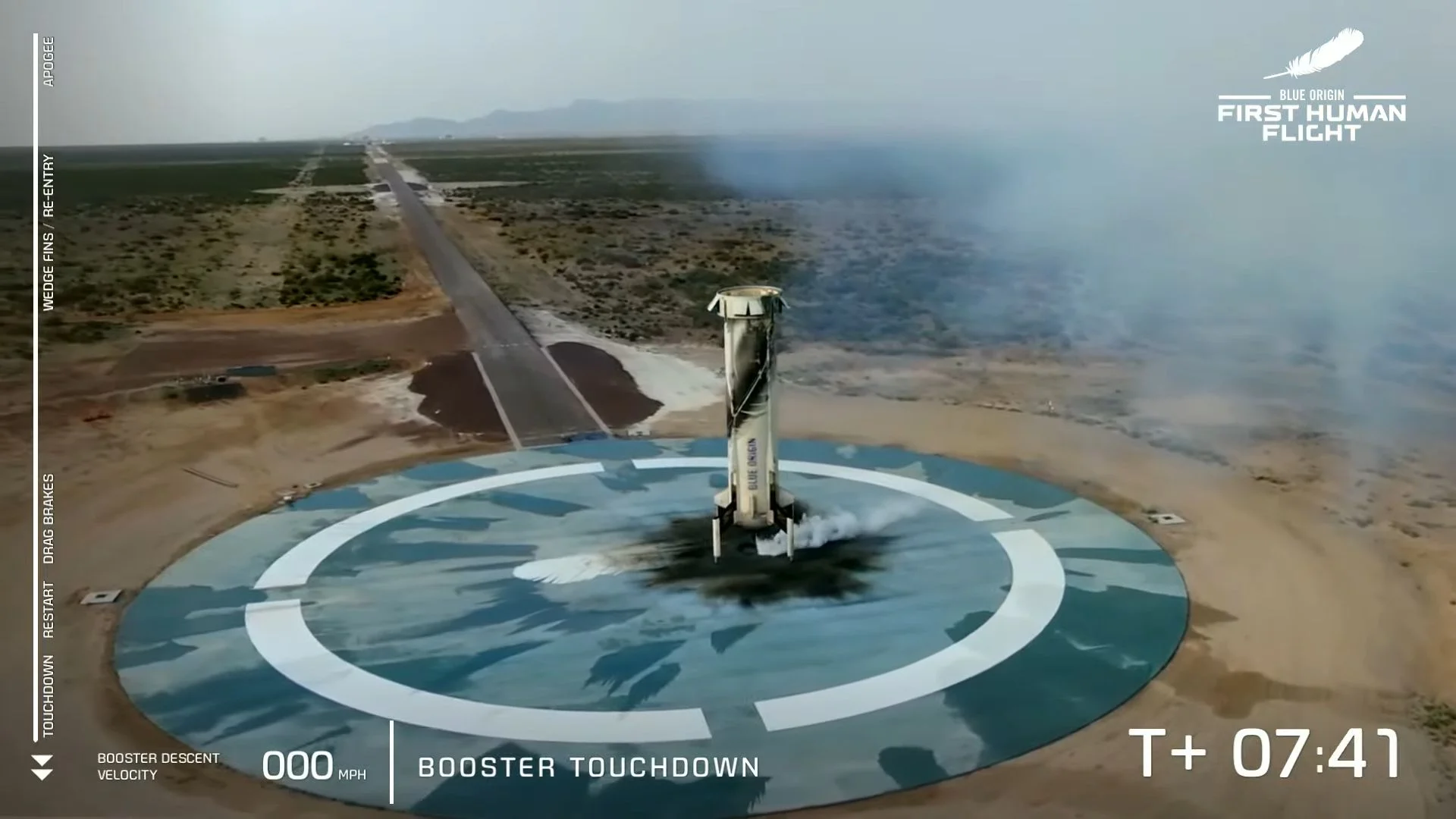 Jeff Bezos poleciał w kosmos. Wraz z nim poleciała najstarsza astronautka w historii