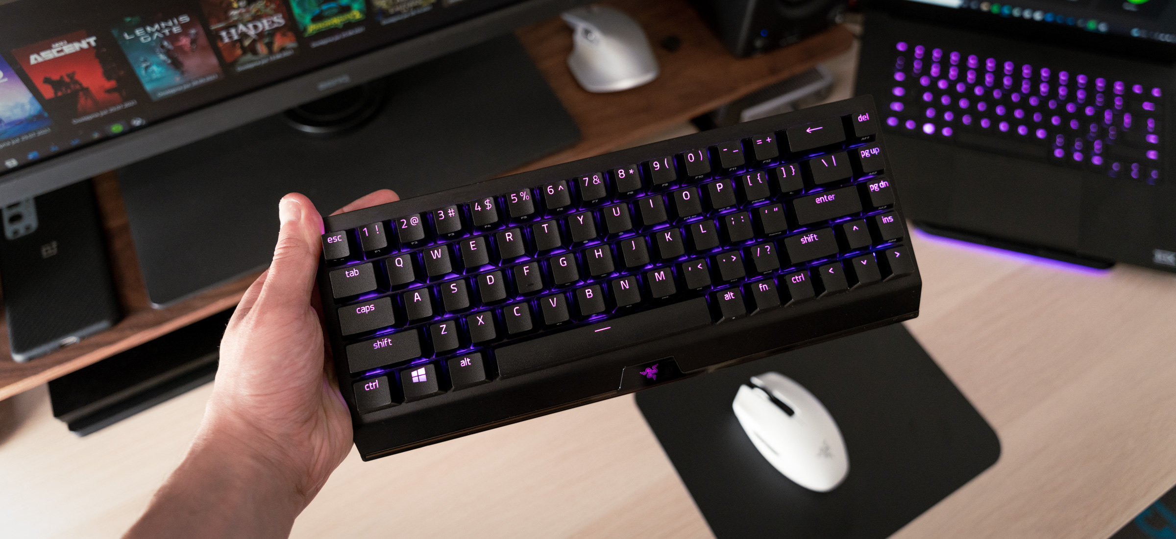 Razer Blackwidow V3 Mini i Orochi V2, czyli gaming w rozmiarze XS