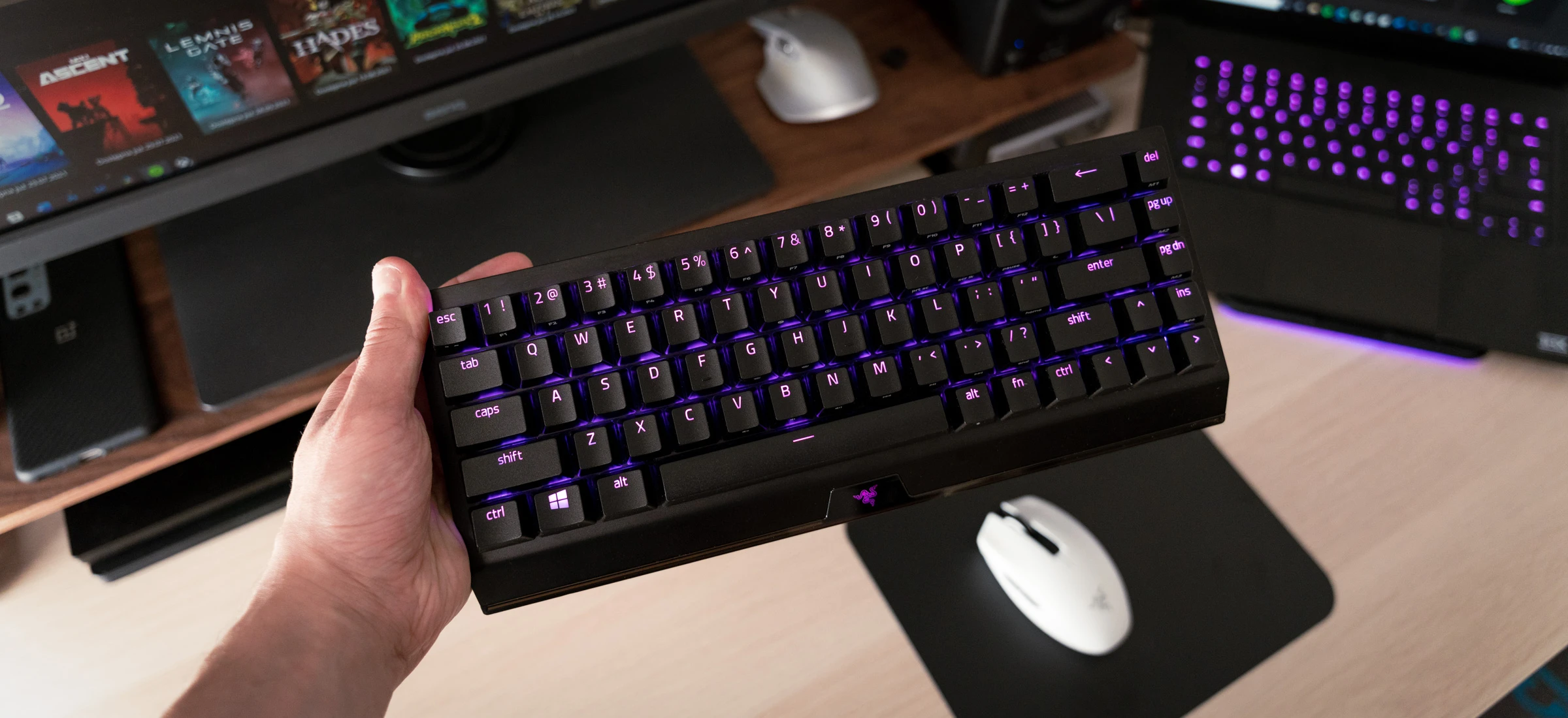 Razer Blackwidow V3 Mini i Orochi V2, czyli gaming w rozmiarze XS