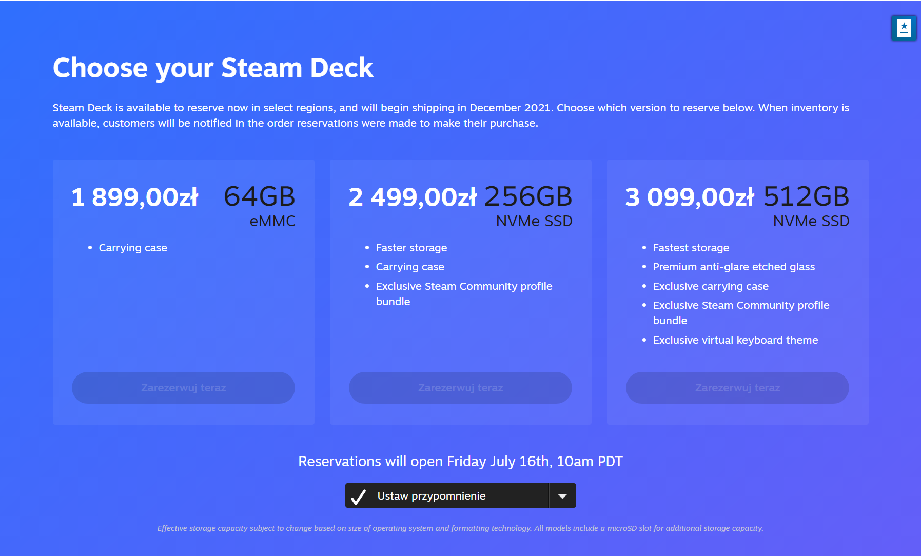 Steam Deck - ceny w przedsprzedaży class="wp-image-1787980"
