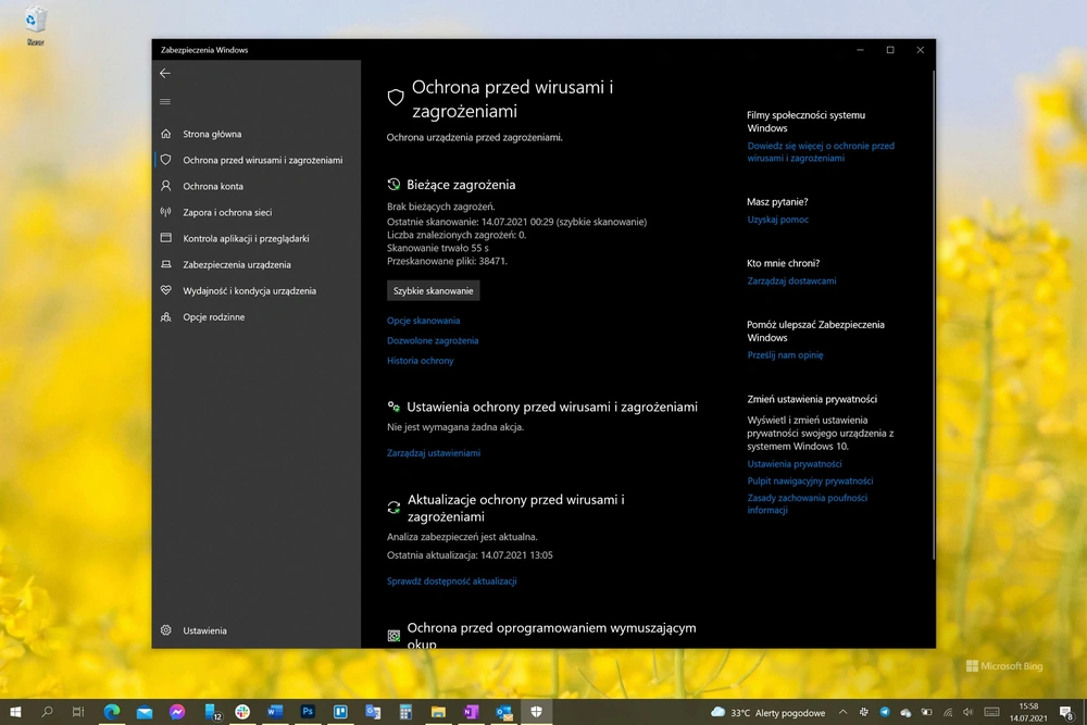 Jak wyłączyć Windows Defender? Ochrona przed wirusami i zagrożeniami class="wp-image-1784533" 